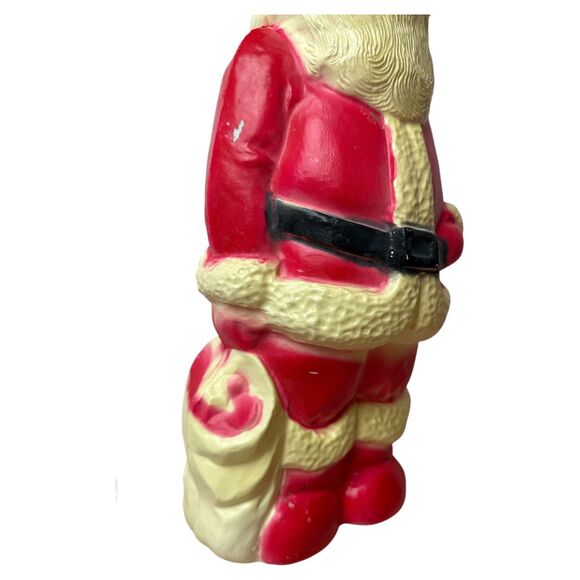 Vintage 1960s Union 13" Santa Claus Blow Mold Light Up Christmas Decoration - Picture 4 of 9